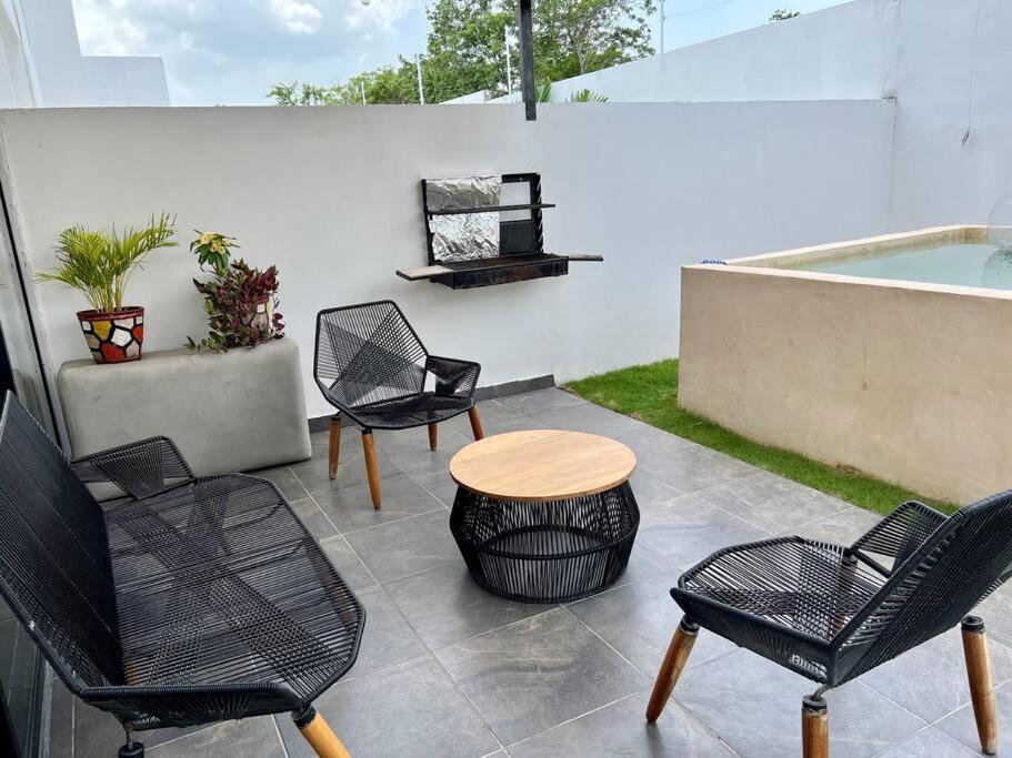 メリダ Residencia “Sac Uh”ヴィラ エクステリア 写真