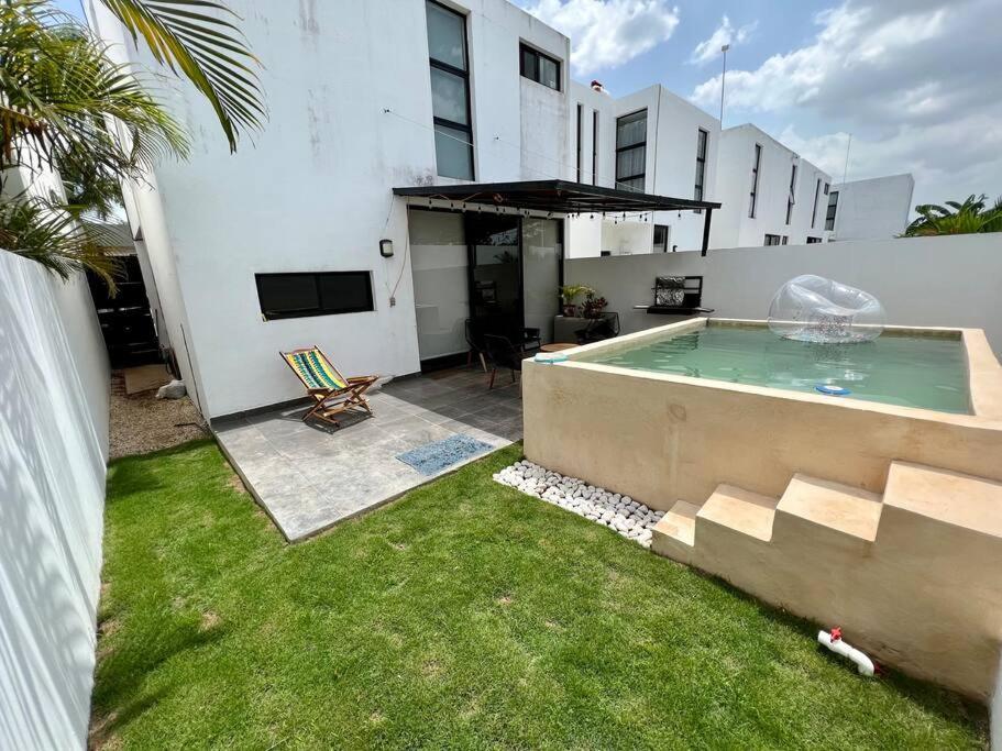 メリダ Residencia “Sac Uh”ヴィラ エクステリア 写真
