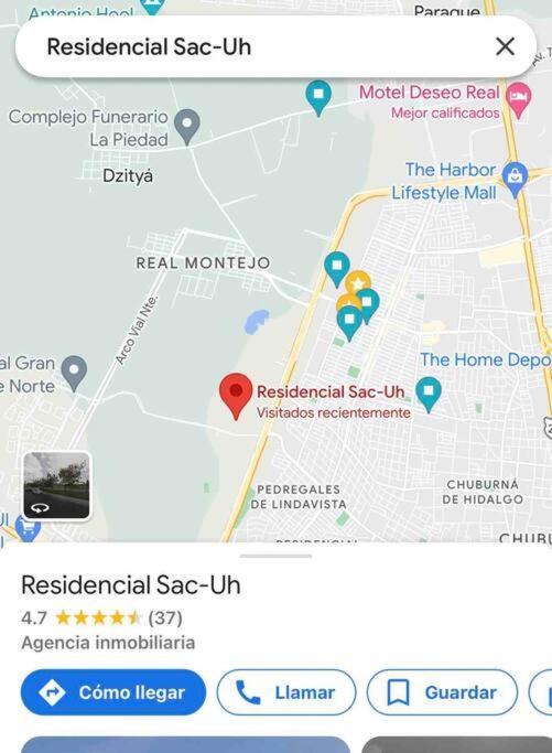 メリダ Residencia “Sac Uh”ヴィラ エクステリア 写真